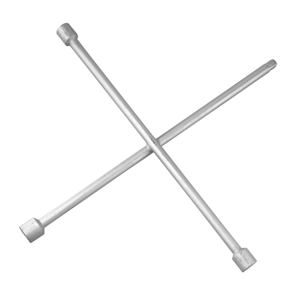32 x 3/4 24 27 Chiave a croce per autocarro cromata mm 32 x 3/4 24 27 Chiave a croce per autocarro cromata mm