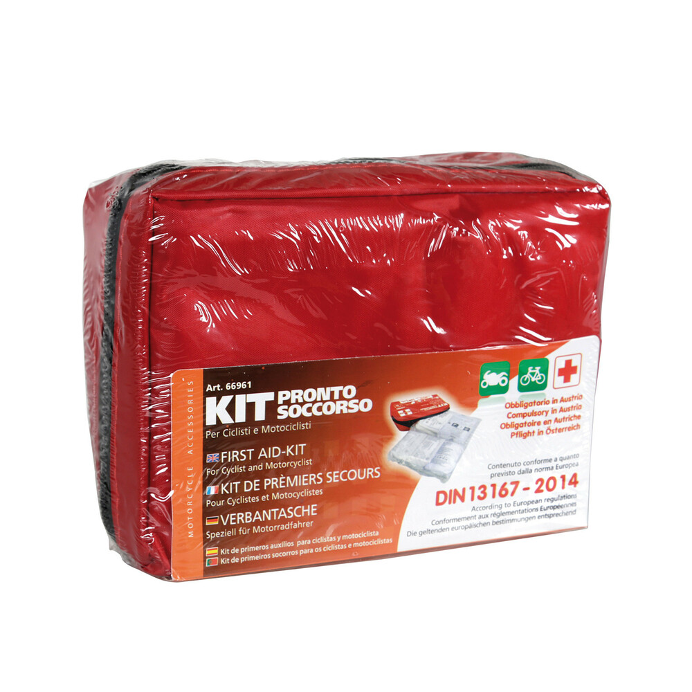 Cod. Art. 01415 - Kit pronto soccorso DIN 13167 per Moto - Reflex Italy srl