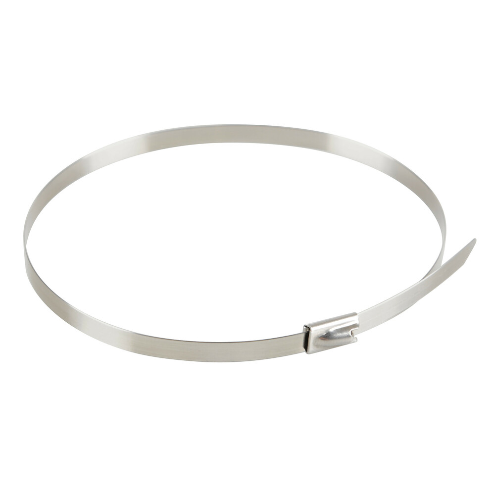 10 Fascette Serracavo In Acciaio Inox W2 – Larghezza 9mm, Regolabili Da 200 A 220 Mm - 3