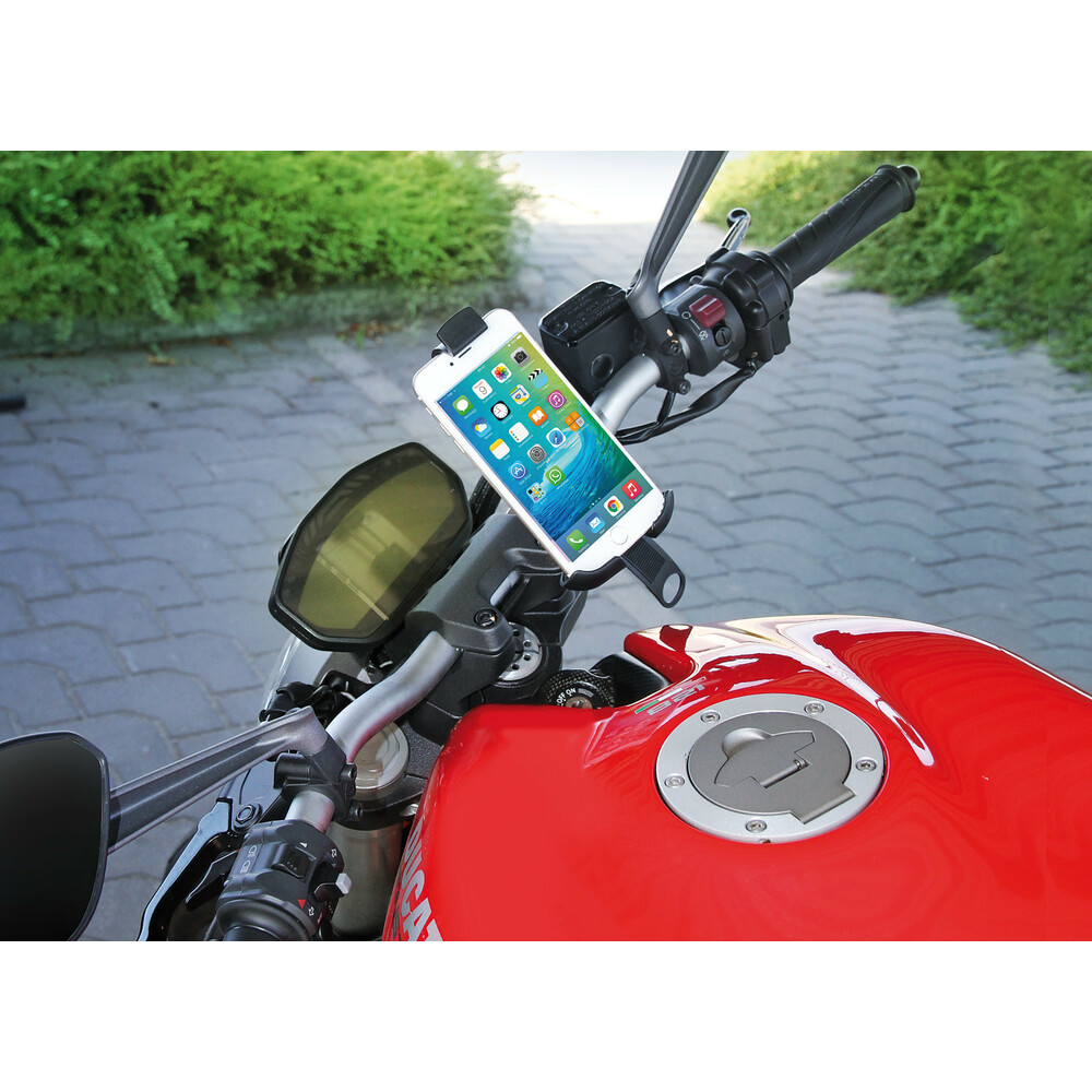 Porta Telefono da manubrio per moto e biciclette RIDEX MECHA LAMPA art.  72537 – La Lambretta Moto