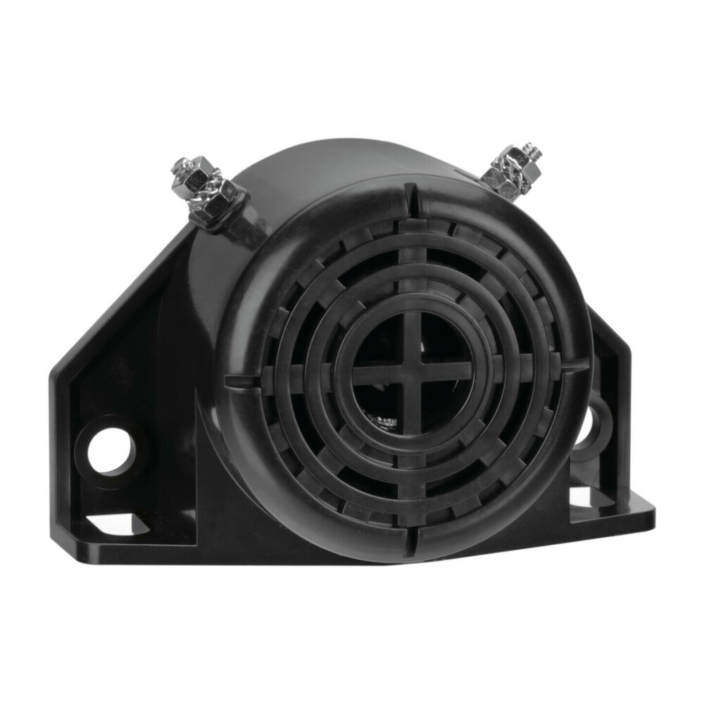 Allarme corno di retromarcia · 105 dB · 12-80 V · Include illuminazione a LED · Allarme avviso sirena universale guida retromarcia