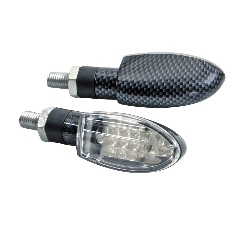 Twist, indicatori di direzione - 12V LED - Carbon