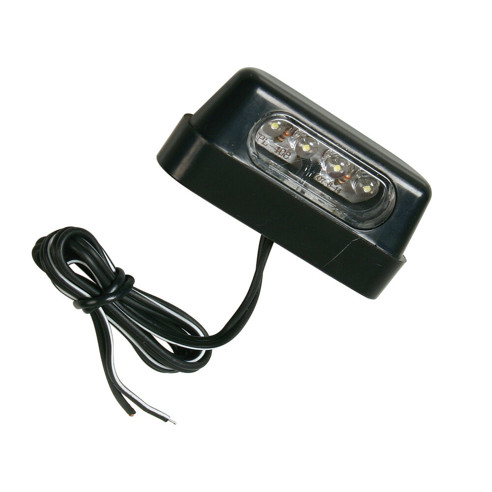Askoll LUCE 4 LED TARGA BIANCO PORTATARGA PER ASKOLL FARI MOTO SCOOTER OMOLOGATA 