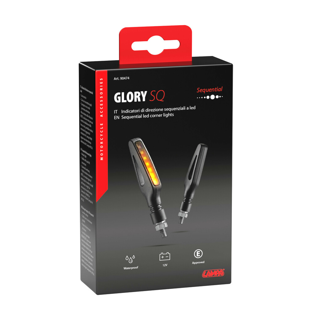 Glory SQ, sequential led corner lights - 12V LED