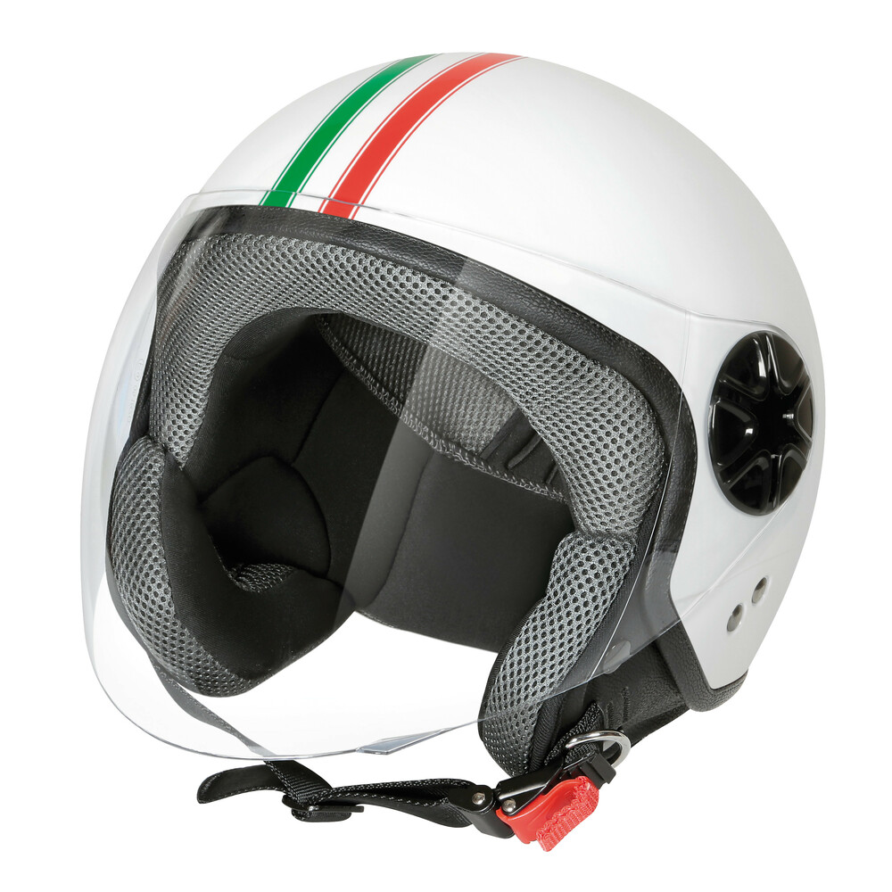LD-3, casco demi-jet - Bandiera Italiana - XS