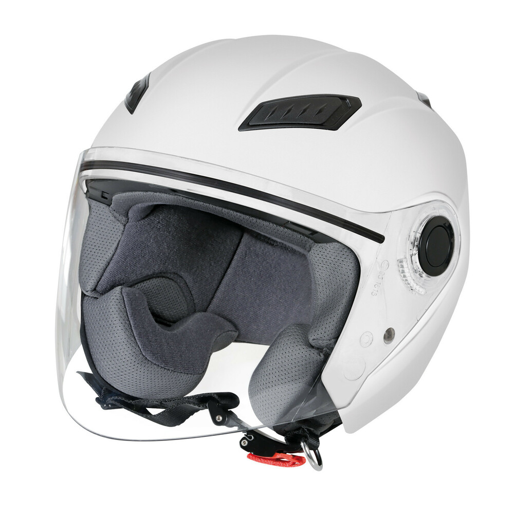 LH-1, casco jet - Bianco opaco - S