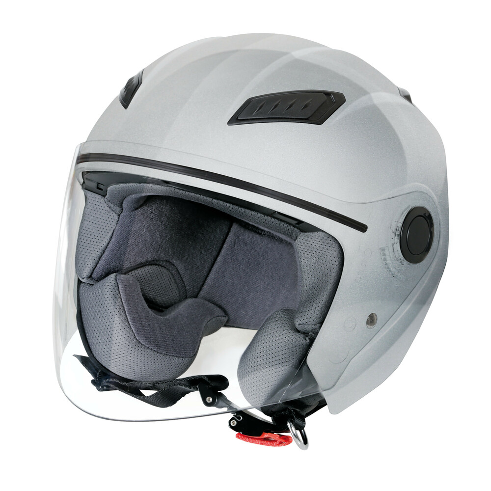 LH-1, casco jet - Argento - XS
