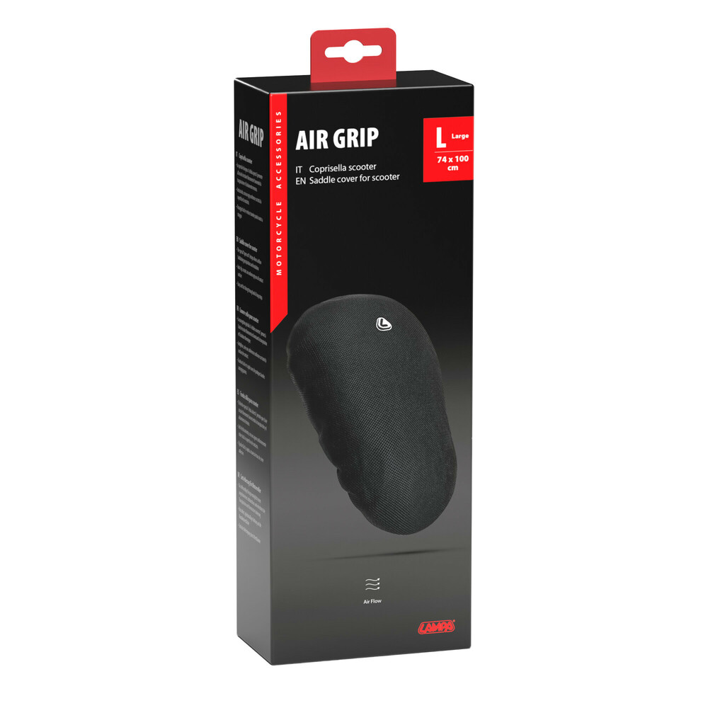 Lampa 91432 Air-Grip Saddle Cover for Maxi-Scooter Size L Lampa 91432 Air-Grip Saddle Cover for Maxi-Scooter Size L
