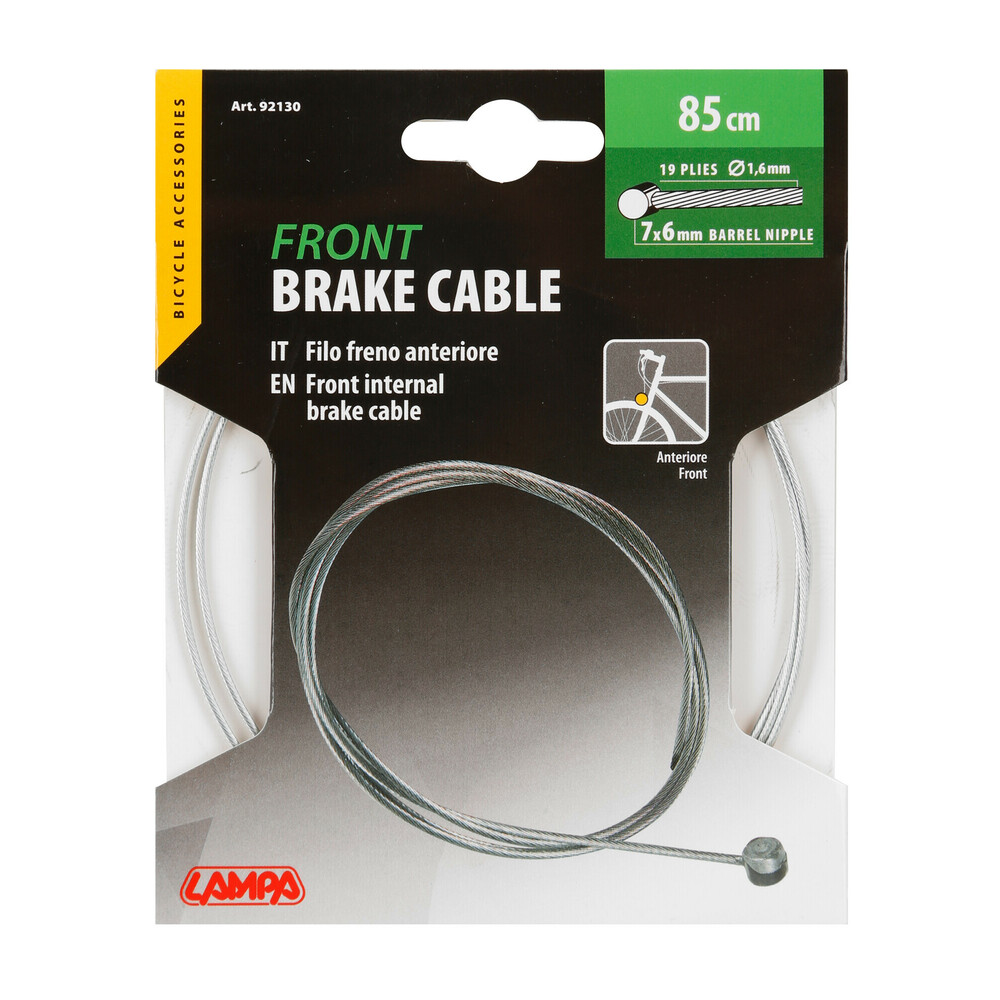 Cavo Freno Posteriore Lampa 92131 - Per MTB E City Bike, Ricambio Qualità, Made In Italy - Foto 4