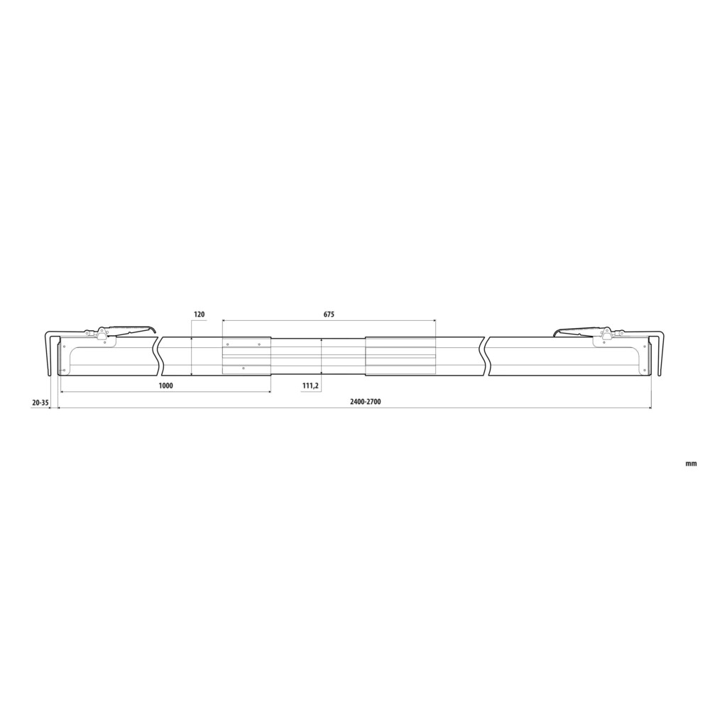 Cargo lock plank with pliers
