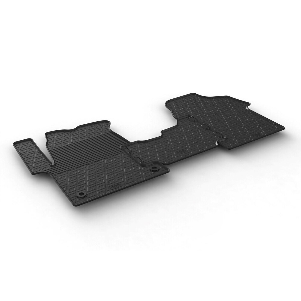 Set Fußmatten nach Maß aus Gummi - kompatibel für Citroen Jumpy (04/16>) - Citroen  SpaceTourer (06/16>)