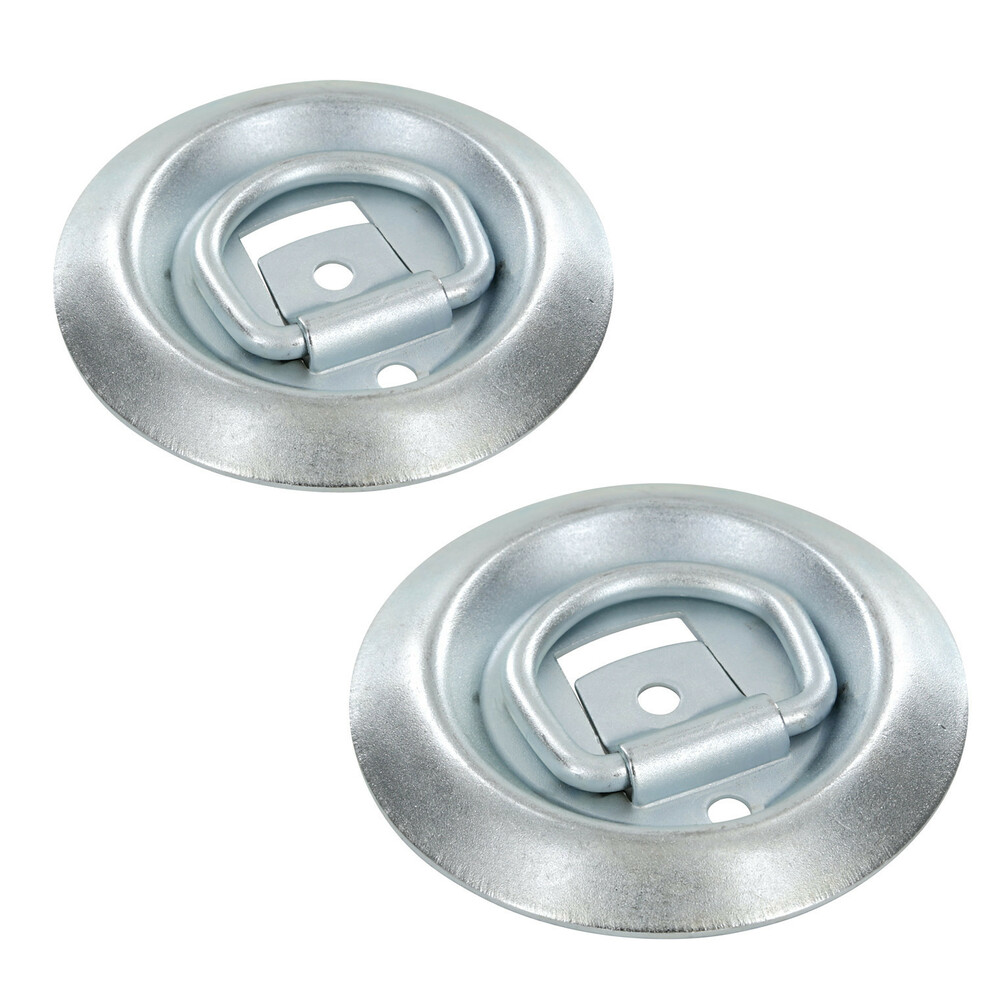 G-1, steel round mount rings, 2 pcs