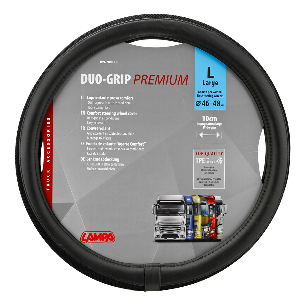 Duo-Grip, coprivolante in Skeentex - L - Ø 46/48 cm
