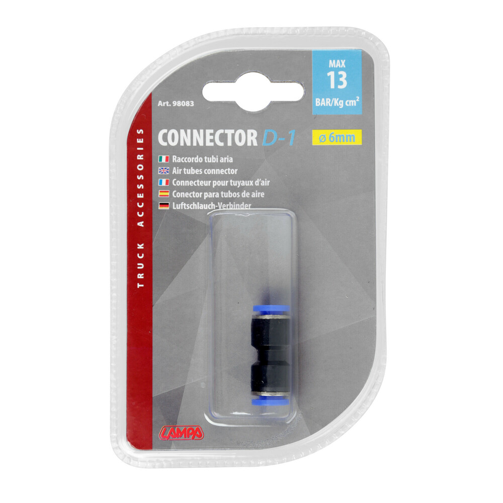 97201 LAMPA D-1 SET 20 PZ RACCORDO TUBI ARIA ? 6 MM