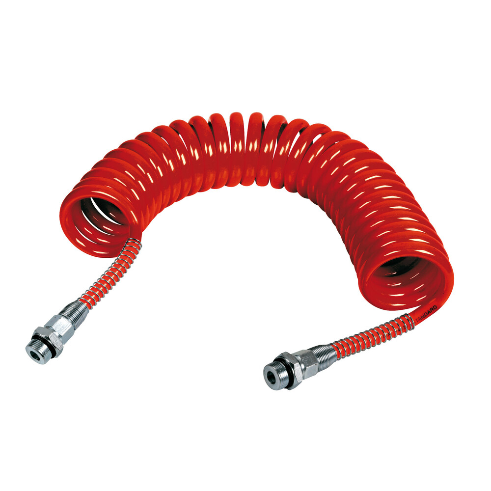 Tubo aria a spirale - Rosso