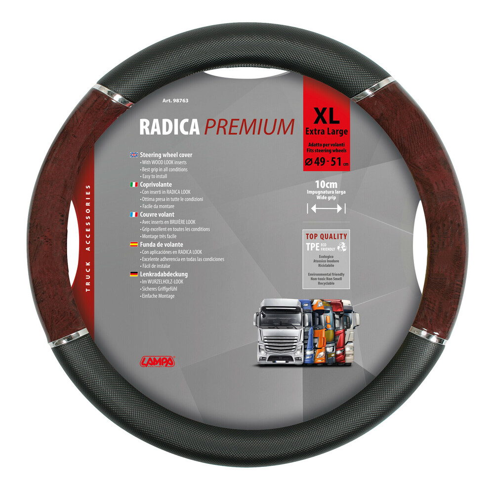 Radica, coprivolante in Skeentex - XL - Ø 49/51 cm