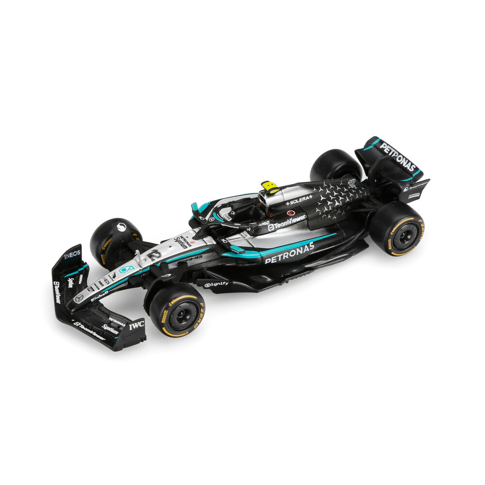 Auto F1, Mercedes-AMG W16 Antonelli, Burago, scala 1:43, scatola vetrina