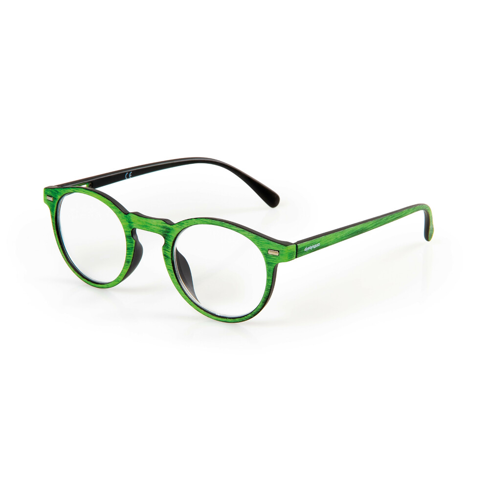 Tiziano, occhiali da lettura - Ricarica singola gradazione - +2.5 -  Verde/Nero