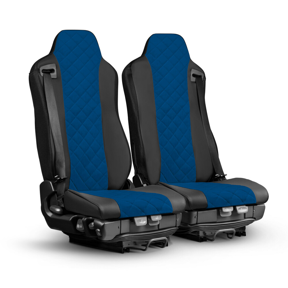 Urban-Drive, truck seat cover set - compatible for Mercedes Actros MP4 (09/11>09/19) pneumatic passenger seat