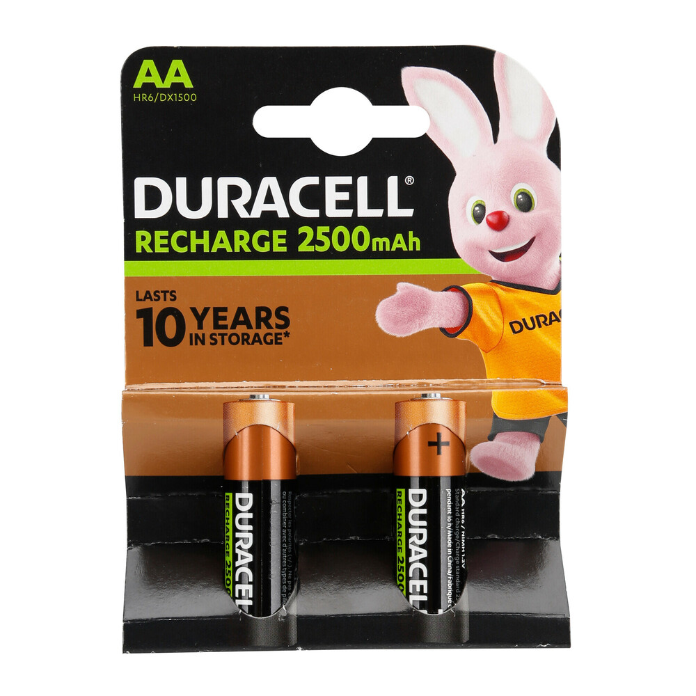 Duracell Recharge Ultra, stilo “AA”, 2 pz