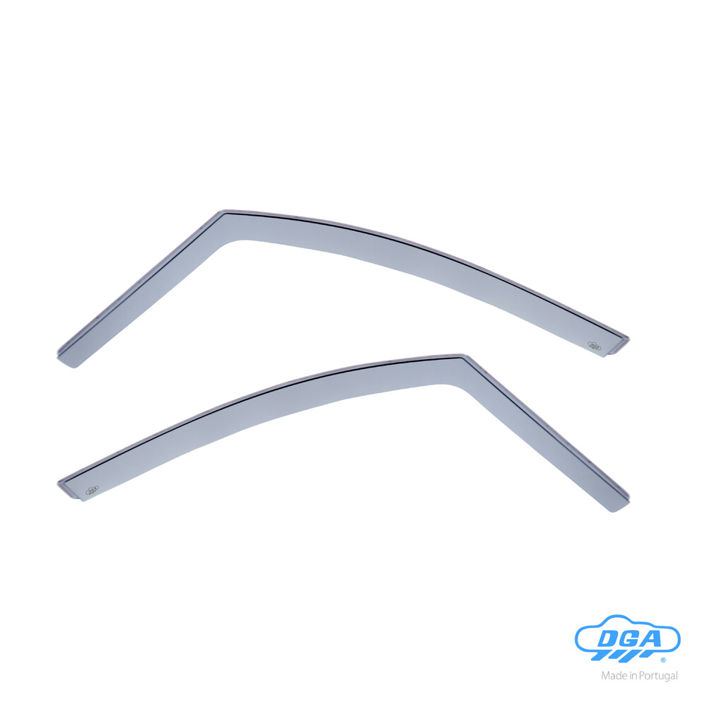 Front in-channel wind deflectors, 2 pcs, long type - compatible for Bmw Serie 2 Active Tourer (F45) (09/14>09/21)