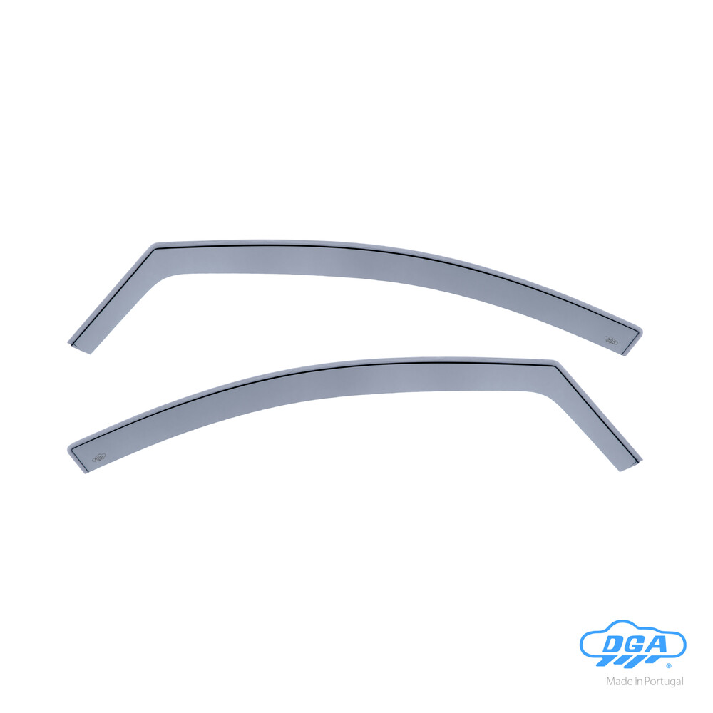 Front in-channel wind deflectors, 2 pcs, long type - compatible for Kia Sportage (03/16>11/21)