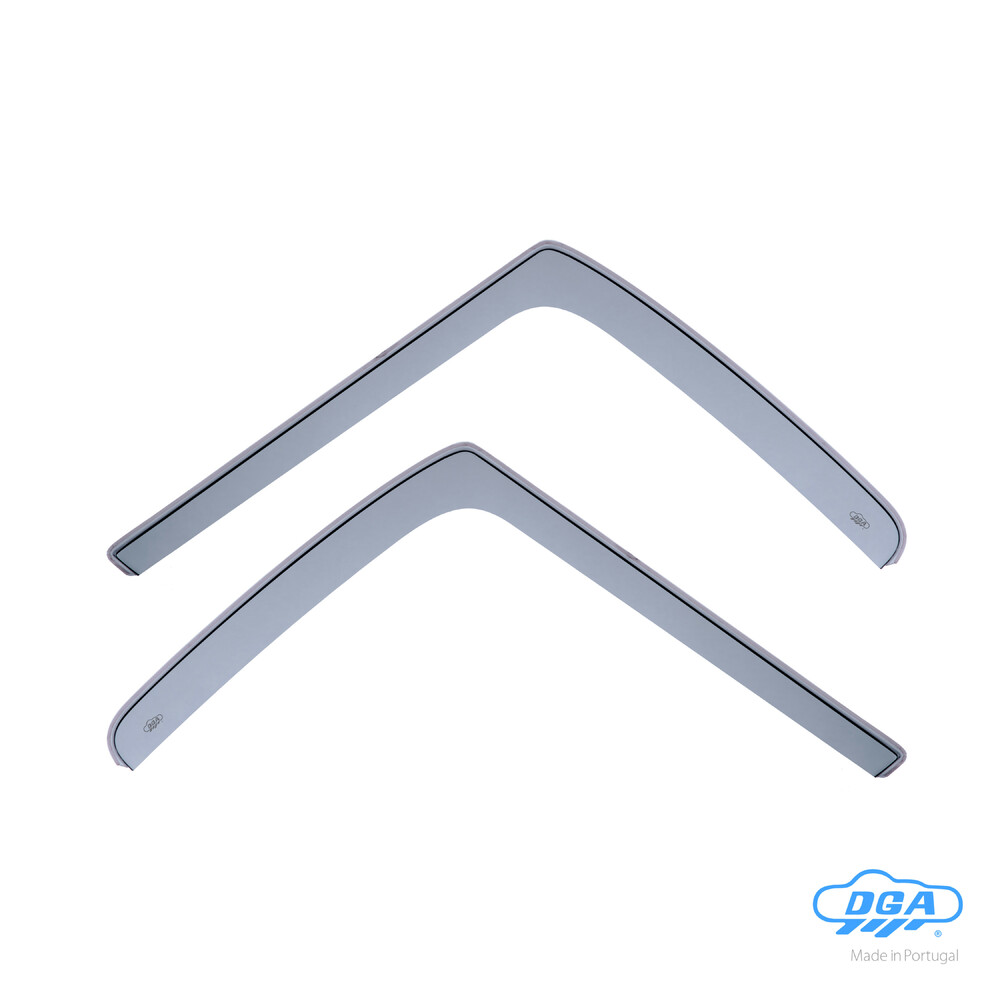 Front in-channel wind deflectors, 2 pcs, long type - compatible for Mercedes Sprinter (06/06>05/18)