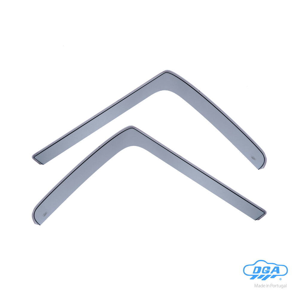 Front in-channel wind deflectors, 2 pcs, long type - compatible for Mercedes Sprinter (06/18>)