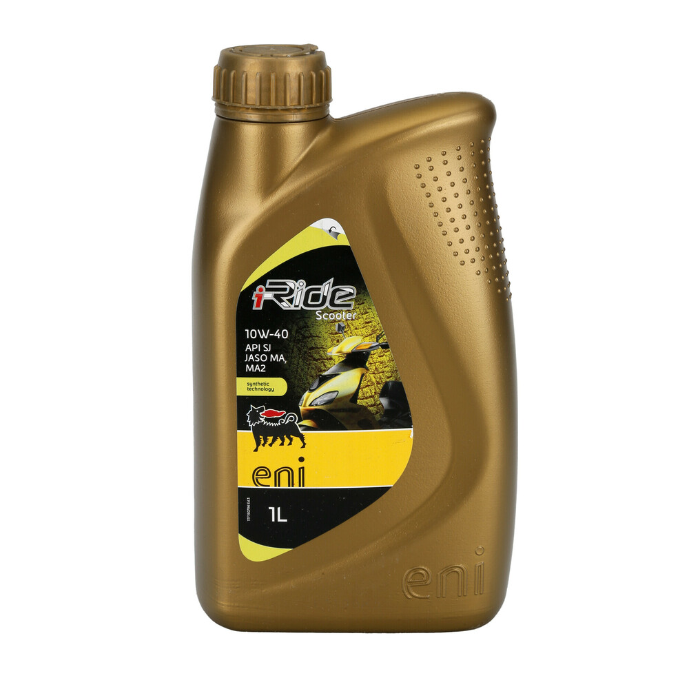 Eni i-Ride scooter 10W-40, olio motore 4 tempi per scooter - 1 L