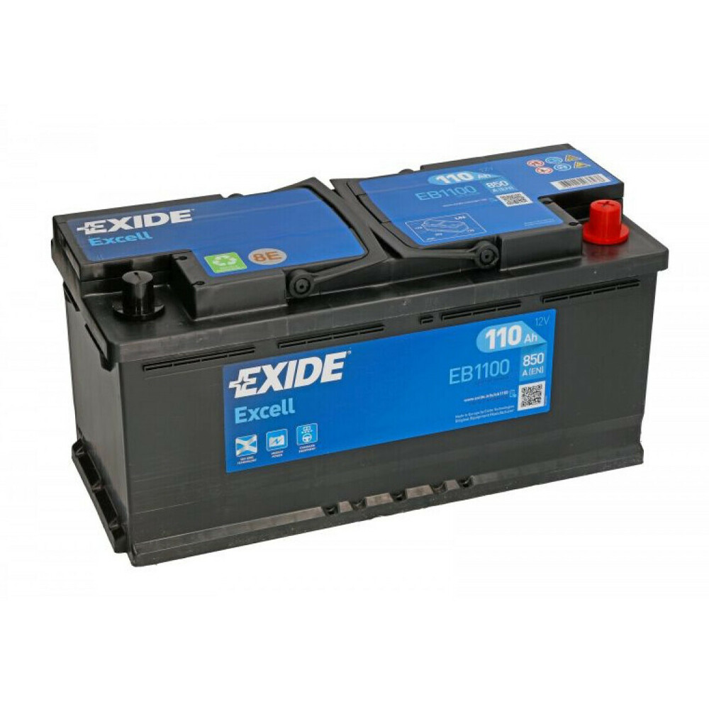 Batterie 12V - Exide Excell - 110 Ah - 850 A - L06