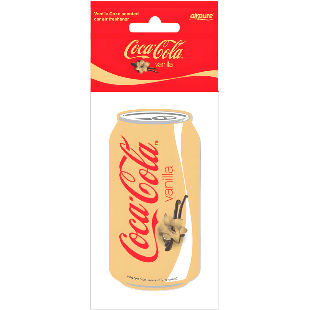 Coca-Cola® Paper 2D, deodorante per abitacolo - Lattina Vaniglia