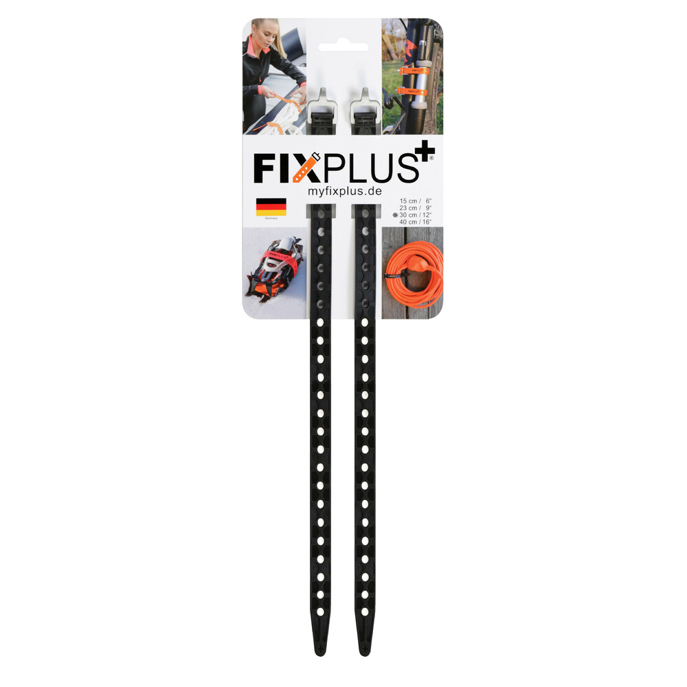 FixPlus Nano, cinghia elastica di fissaggio, 2 pz - 1,25 x 30 cm