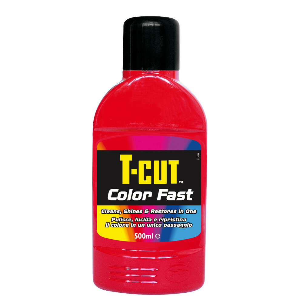 Color Fast, pulisce, lucida e ripristina il colore - 500 ml - Rosso chiaro
