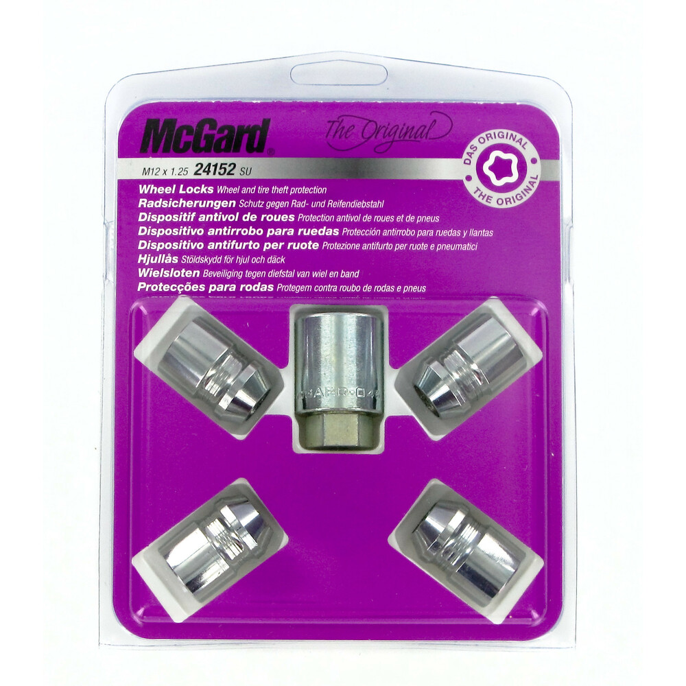 McGard Locking Wheel Nuts 12x1.5 Bolts for Mazda 6 07-12 Mk2