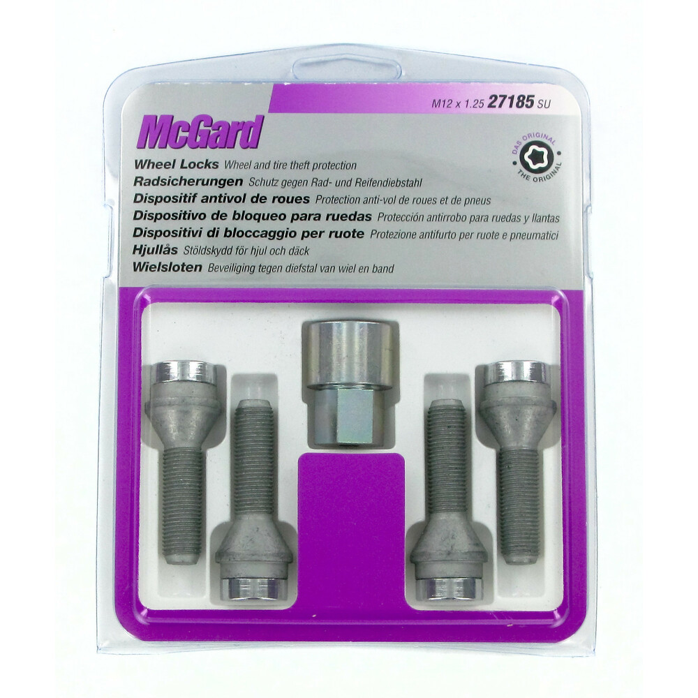 MCGARD BULLONI ANTIFURTO conici Original kit 4 pz A180