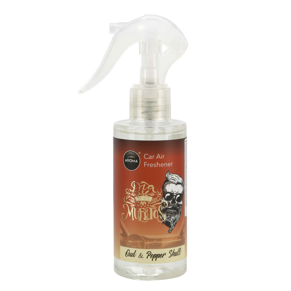 Dia de los Muertos, deodorante liquido con nebulizzatore - 150 ml - Oud & Pepper Skull
