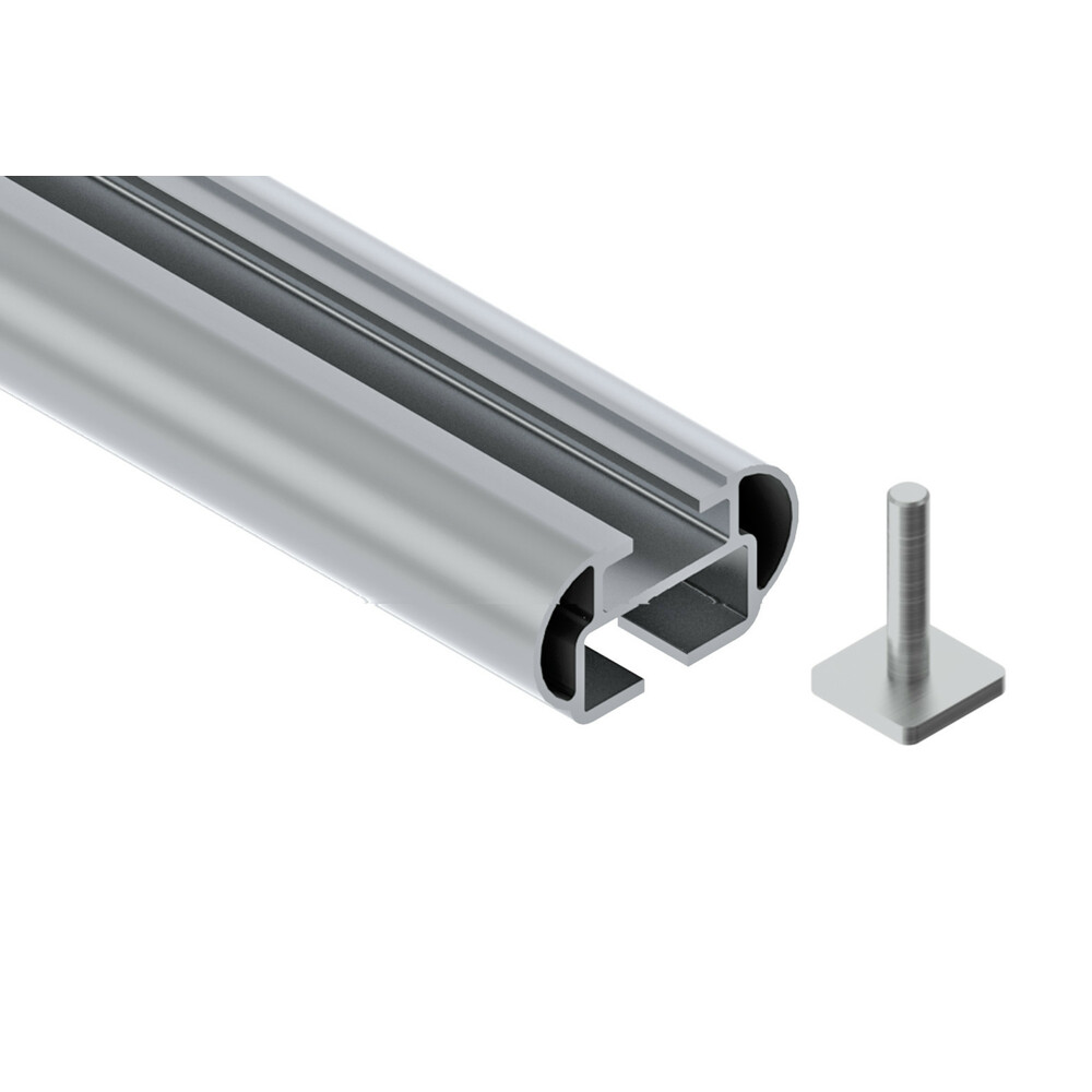 Kuma, set completo barre portatutto in alluminio - L - 129 cm