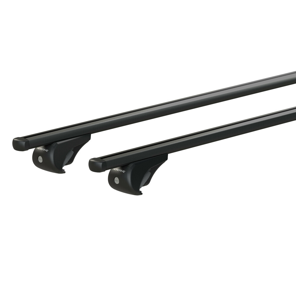 Helio Black Rail, set completo barre portatutto in alluminio - M - Evos RA