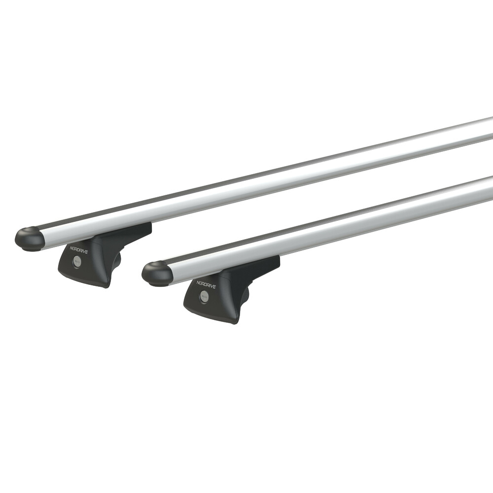 Alumia In-Rail, set completo barre portatutto in alluminio - S - Evos IA
