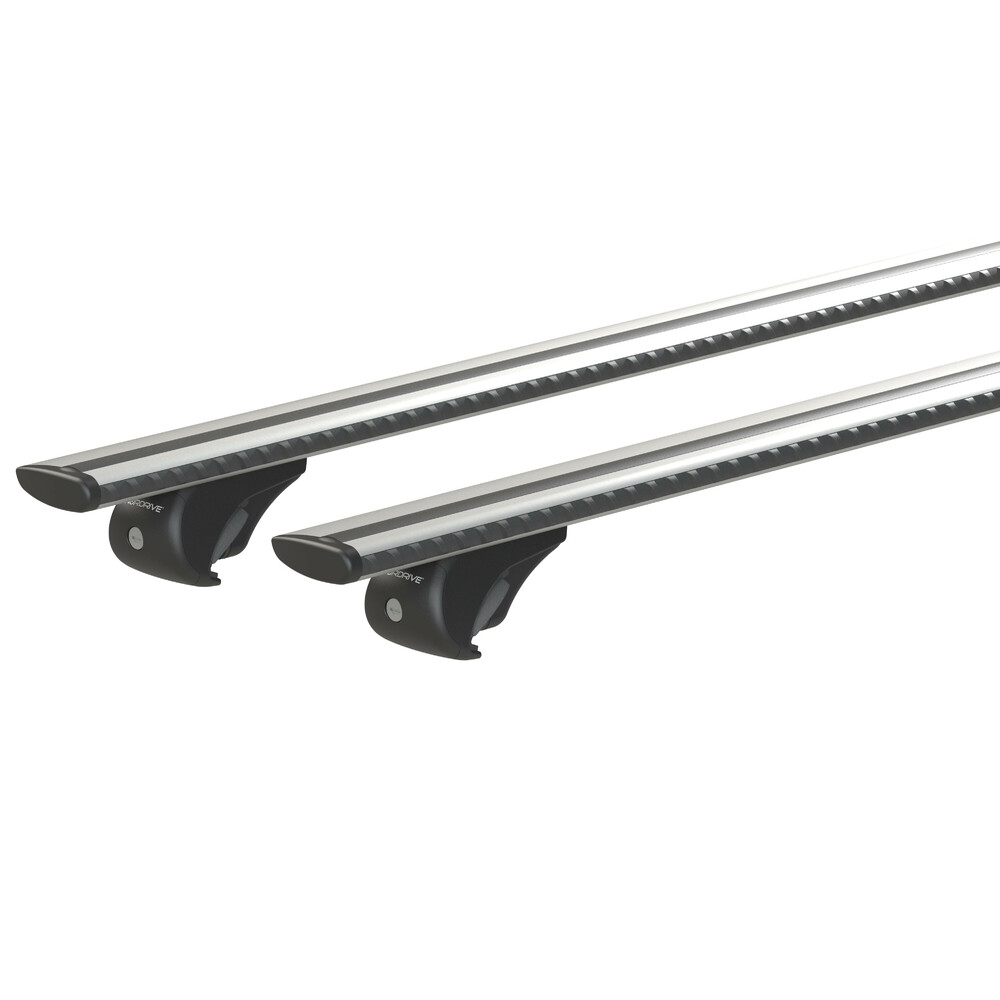 Silenzio Rail, set completo barre portatutto in alluminio - M - Evos RA