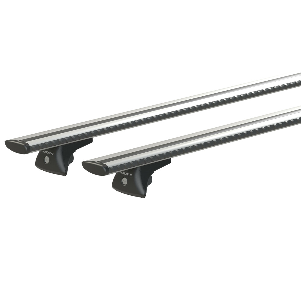 Silenzio In-Rail, complete set aluminium roof bars - S - Evos IA