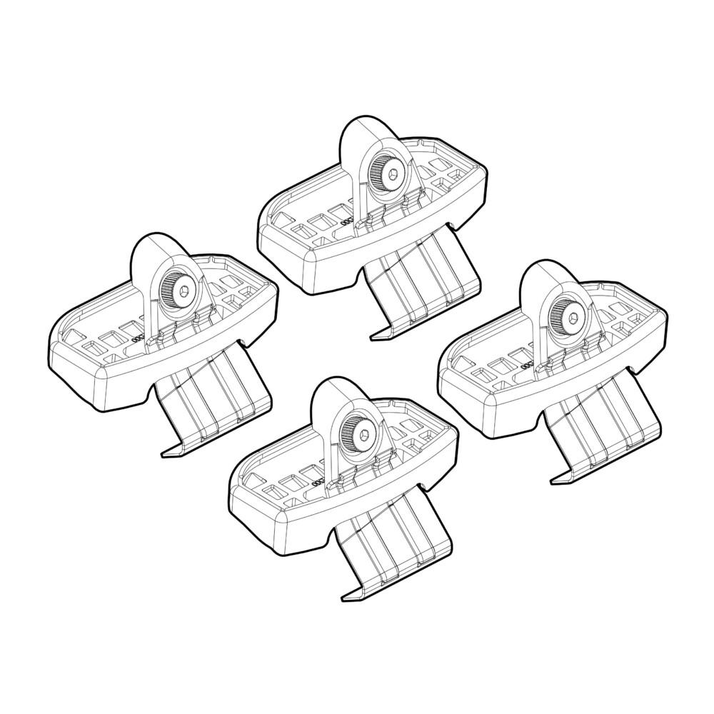 Roof bars compatible with Honda e-Ny1, year 09/23>