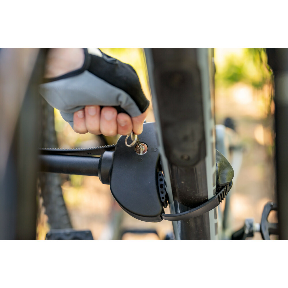 Hitchflow, foldable towbar bike rack