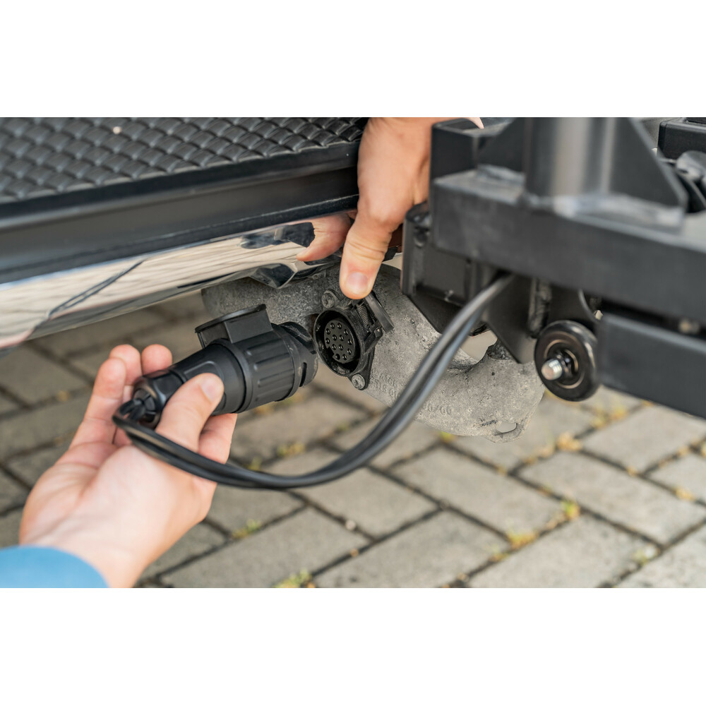 Hitchflow, foldable towbar bike rack