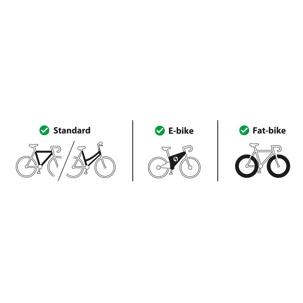 Hitchflow, foldable towbar bike rack