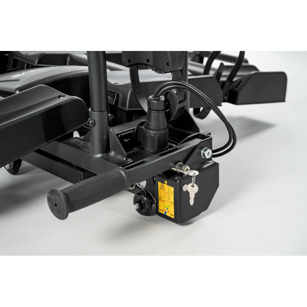 Hitchflow, foldable towbar bike rack