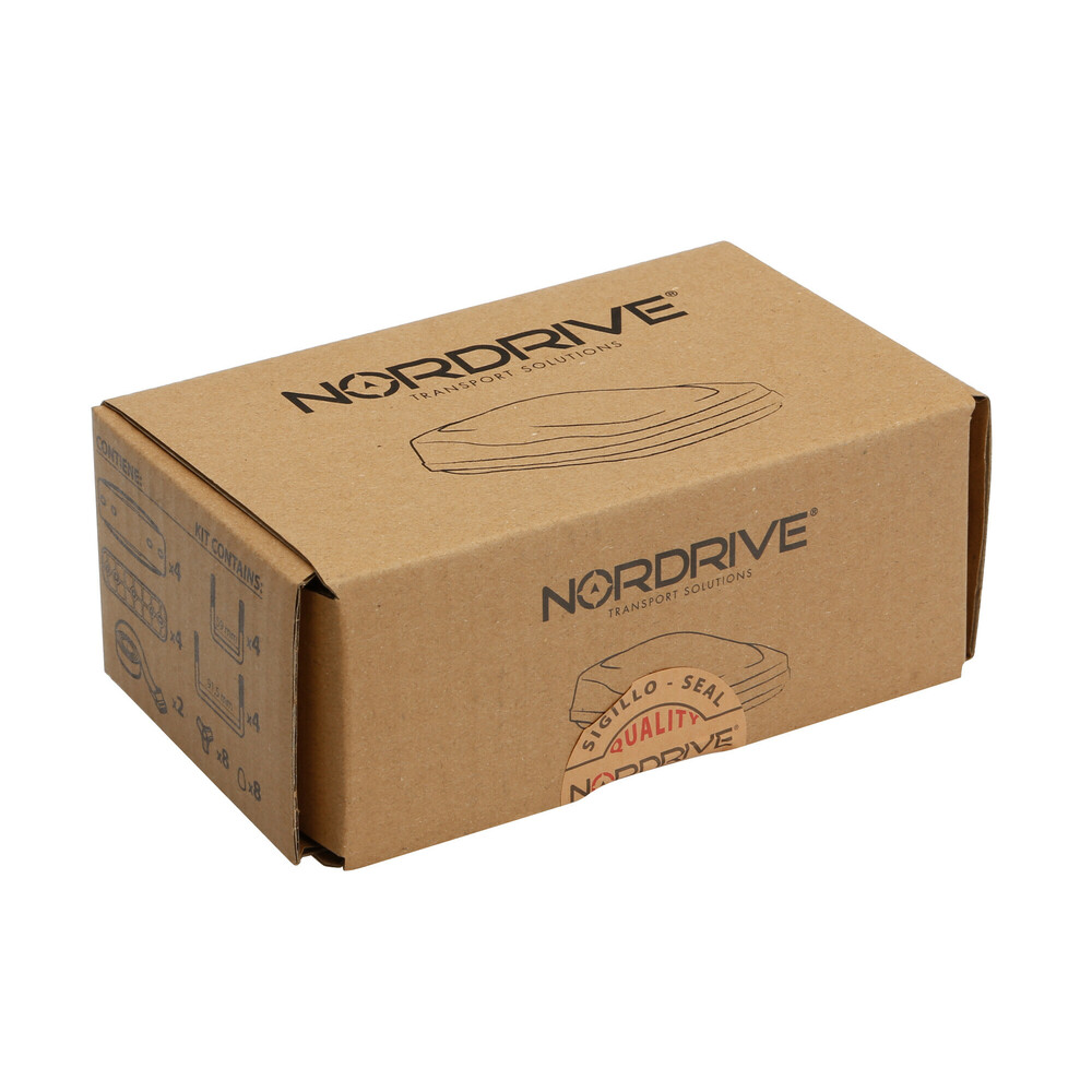 Replacement fixing kit for Nordrive roof box in ABS/PST