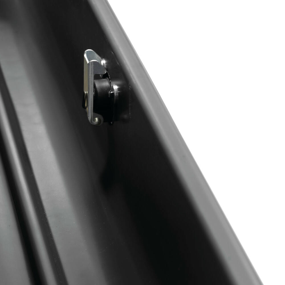 Box 333, ABS roof box, 333 ltrs - Embossed black