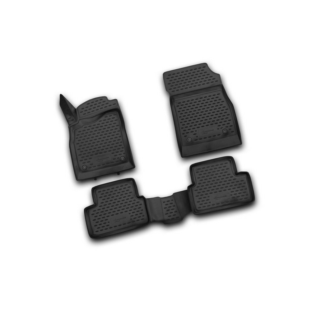 RUBBER DRIVERS FLOOR CAR MAT TAILORED 09-11 FORD FIESTA 2 Clip RUBBER DRIVERS FLOOR CAR MAT TAILORED 09-11 FORD FIESTA 2 Clip