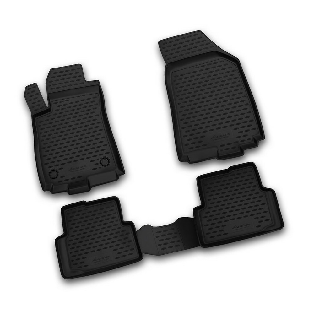 MAZDA 3 03-09 FULLY FITTED CUSTOM MADE TAILORED RUBBER Car Floor Mats HEAVY DUTY